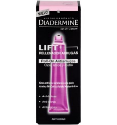 Diadermine Lift+ Rellenador Arrugas Roll-on Ojos,Labios y Rostro 15 ml