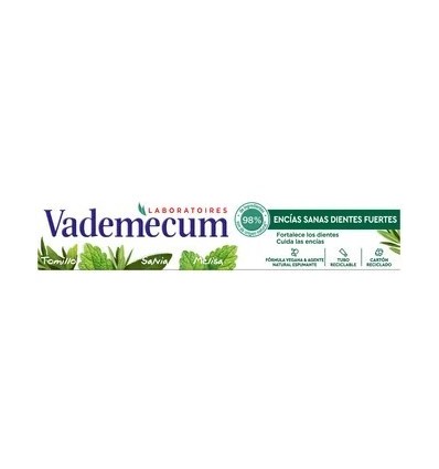 VADEMECUM DENTÍFRICO ENCÍAS SANAS DIENTES FUERTES 75 ml