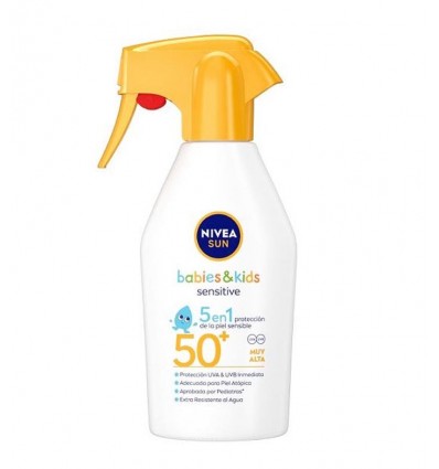 NIVEA PROTECCION SOLAR INFANTIL PIEL SENSIBLE BABIES & KIDS SENSITIVE SPF 50 SPRAY 270 ml