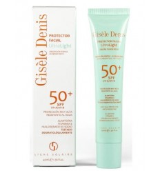 GISELE DENIS SPF 50 PROTECTOR FACIAL fluido no pegajoso ULTRALIGHT 40 ml