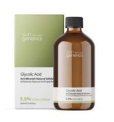 SKIN GENERICS GLYCOLIC ACID limpiador antimperfecciones 5,5% acido glicolico 250 ml