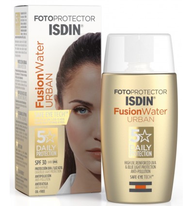 ISDIN FUSION WATER URBAN PROTECTOR SOLAR SPF 30 OIL FREE 50 ml