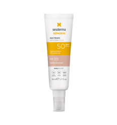 SESDERMA REPASKIN PROTECTOR SOLAR FACIAL SPF 50 TACTO SEDA COLOR 50 ml