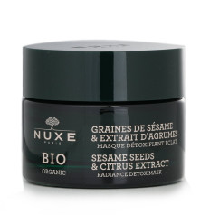 NUXE BIO ORGANIC MASCARILLA FACIAL DETOXIFICANTE ILUMINADORA SEMILLAS DE SÉSAMO Y EXTRACTO DE CÍTRICOS 50 ml