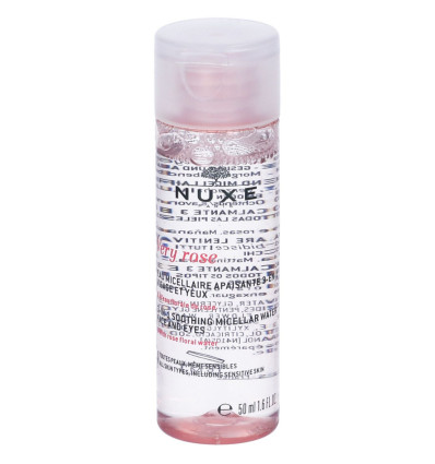 NUXE VERY ROSE AGUA MICELAR CALMANTE 3 EN 1 tamaño viaje 50 ml