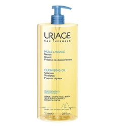 URIAGE GEL LIMPIADOR CON BASE DE ACEITE APTO PARA PIELES SENSIBLES CARA & CUERPO FORMATO XL 1 LITRO