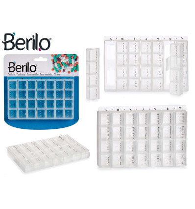 PASTILLERO SEMANAL SEPARABLE POR DÍAS BERILO