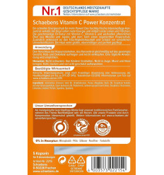 SCHAEBENS VITAMIN C 5 CÁPSULAS uso externo