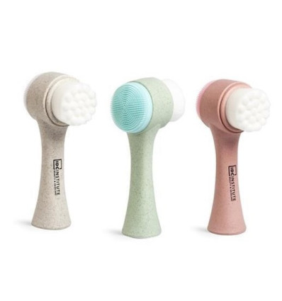 IDC INSTITUTE CEPILLO de LIMPIEZA FACIAL y EXFOLIANTE de FIBRAS NATURALES Ref 20110