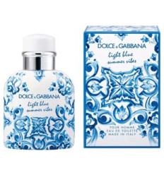 DOLCE & GABBANA LIGHT BLUE SUMMER VIBES pour homme EDT 125 ml