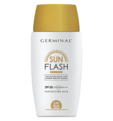 GERMINAL SUN FLASH PROTECTOR SOLAR SPF 50 CON DOBLE EFECTO FLASH 50 ml