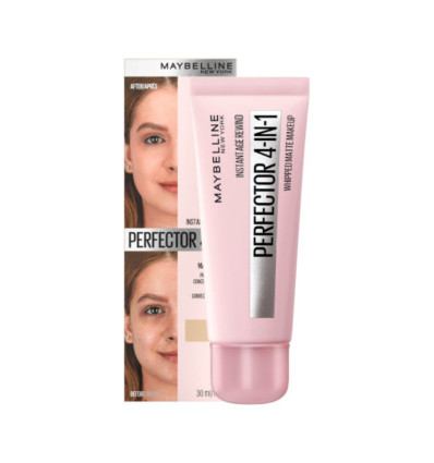 MAYBELLINE PERFECTOR 4 IN 1 MATTE MAKEUP 01 LIGHT CLAIRE 30 ml