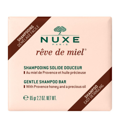 NUXE REVE DE MIEL CHAMPÚ SÓLIDO SUAVE 65 g