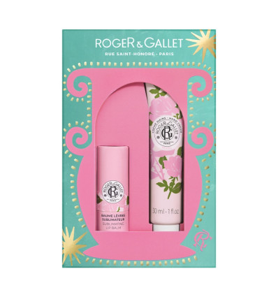 ROGER & GALLET ROSE SET CREMA DE MANOS 30 ml + LABIAL 3.5 g