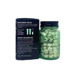 BUCOMED DENTÍFRICO SÓLIDO SIN FLUOR 160 comprimidos SABOR MENTA