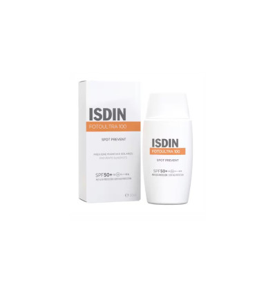 ISDIN FOTOULTRA 100 SPOT PREVENT SPF 50 Fotoprotector Fluido Facial 50 ml