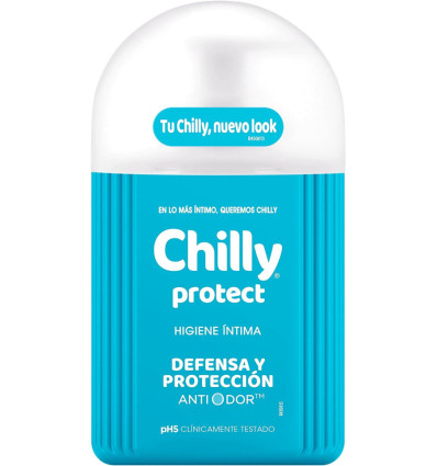 CHILLY PROTECT DEFENSA Y PROTECCIÓN PH5 GEL ÍNTIMO 250 ml