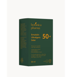 BOTANICA PHARMA EMULSIÓN ULTRALIGERA SOLAR SPF 50 CON ÁCIDO HIALURÓNICO Y ALOE VERA ECOLÓGICO 50 ml
