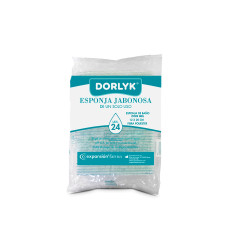 DORLYK ESPONJA JABONOSA DE UN SOLO USO 24 UNIDADES