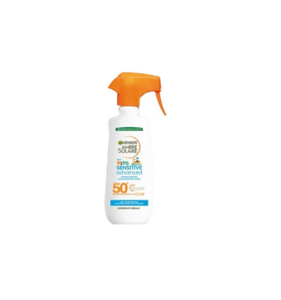 GARNIER AMBRE SOLAIRE KIDS SENSITIVE ADVANCED PROTECTOR SOLAR SPF 50 SPRAY 300 ml