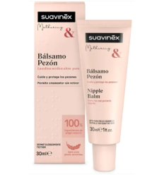 Suavinex Bálsamo Pezón 100% ORIGEN NATURAL Especial Embarazo y Lactancia 30 ml