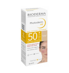 BIODERMA PHOTODERM AR CREMA ANTIENROJECIMIENTO SPF 50 NATURAL 30 ml