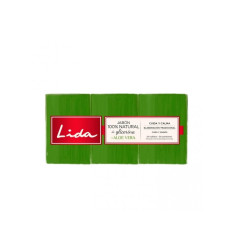 LIDA ALOE VERA & GLICERINA JABÓN 3 X 125 g