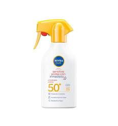 NIVEA SUN SENSITIVE PROTECTOR ANTIALERGIAS SOLARES SPF 50 MUY ALTA 270 ml