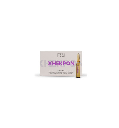 XHEKPON AMPOLLA FLASH SOLUCIÓN COLÁGENO EFECTO TENSOR 5 X 2.5 ml