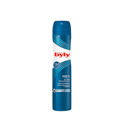 BYLY MEN DEO SPRAY 72 H ACCION PROLONGADA 200 ml