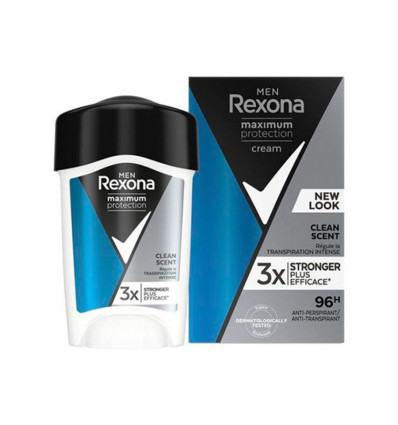 REXONA MEN MAXIMUN PROTECTION CREAM 96 H 45 ml