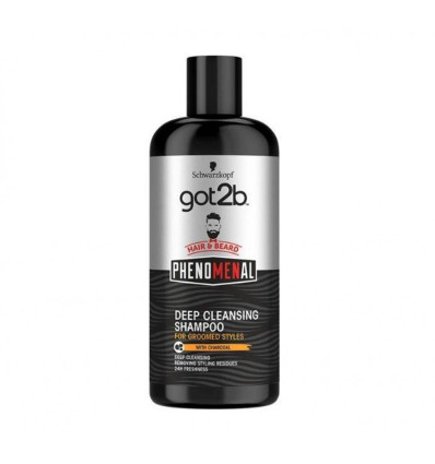 SCHWARZKOPF GOT2B PHENOMENAL DEEP CLEASING CHAMPÚ 250 ml