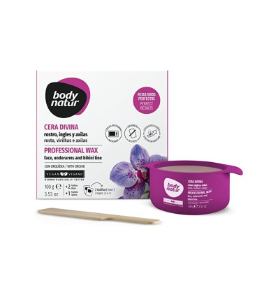 BODY NATUR CERA DIVINA ROSTRO / INGLES / AXILAS 100 g