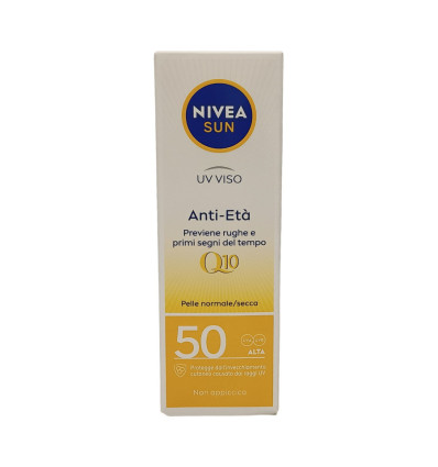 NIVEA SUN ANTI EDAD PROTECTOR SOLAR SPF 50 PIEL NORMAL / SECA 50 ml