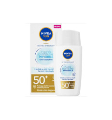 NIVEA SUN FLUIDO FACIAL INVISIBLE SPF 50 ULTRALIGERO 40 ml