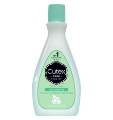 CUTEX QUITAESMALTE SIN ACETONA HIDRATA UÑAS NATURALES Y ARTIFICIALES 100 ml