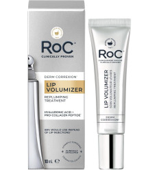 RoC Derm Correxion Lip Volumizer | Bálsamo Rellenador para Labios con Ácido Hialurónico y Péptidos de Colágeno