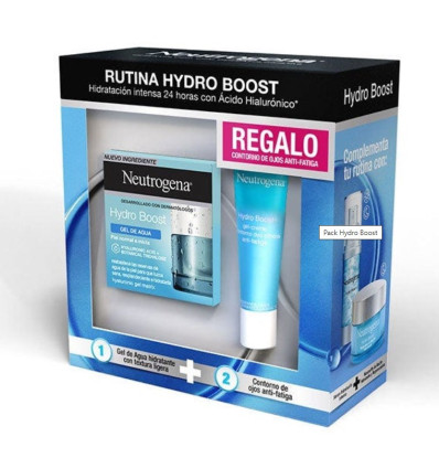NEUTROGENA HYDRO BOOST PACK GEL DE AGUA 50 ml + CONTORNO DE OJOS 15 ml