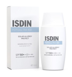 ISDIN FOTOULTRA 100 SOLAR ALLERGY SPF 50 PROTECTOR SOLAR PIELES SENSIBLES AL SOL 50 ml