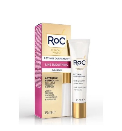 ROC ADVANCE RETINOL LINE SMOOTHING CREMA DE OJOS ALISADORA DE LÍNEAS 15 ml