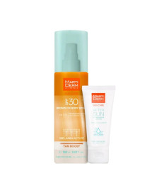 MARTI DERM SUN CARE PROTECTOR CORPORAL BIFÁSICO SPF 30 MELANIN ACTIVE 155 ml + AFTER SUN REGALO 30 ml