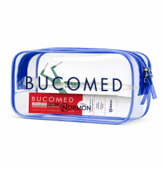 Bucomed Neceser Adulto Dentífrico anticaries + Cepillo medio + 2 interdentales