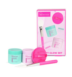 IDC INSTITUTE GLISSY SET DE CUIDADO FACIAL MASCARILLAS EN CREMA Ref. 99317