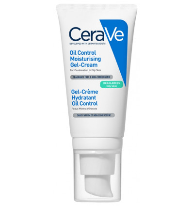 CERAVE OIL CONTROL GEL-CREMA PIELES MIXTAS A GRASAS NO COMEDOGENICO 52 ML