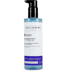BELLA AURORA BCLEAN GEL MICELAR LIMPIADOR 3 EN 1 PIEL SENSIBLE 200 ml