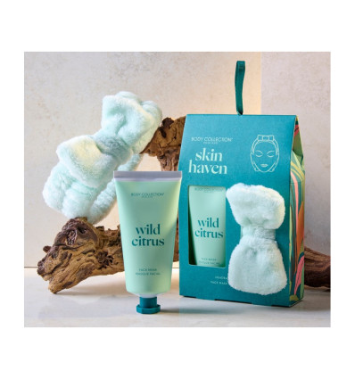BODY COLLECTION SKIN HAVEN SET REGALO FACIAL MASCARILLA + DIADEMA R 996105