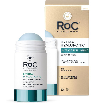 RoC HYDRA EFECTO RELLENADOR SÉRUM EN STICK rellenador con Ácido Hialurónico y Péptidos Pro Colageno