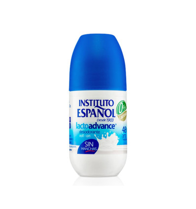 INSTITUTO ESPAÑOL LACTOADVANCE DEO ROLLON SIN MANCHAS 48 H 75 ML