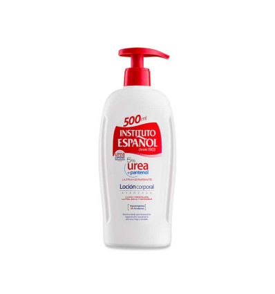 INSTITUTO ESPAÑOL UREA 5% + PANTENOL LOCIÓN CORPORAL 500 ml CON DOSIFICADOR