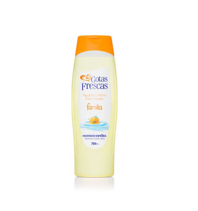INSTITUTO ESPAÑOL GOTAS FRESCAS FAMILIA AGUA DE COLONIA CONCENTRADA 750 ml